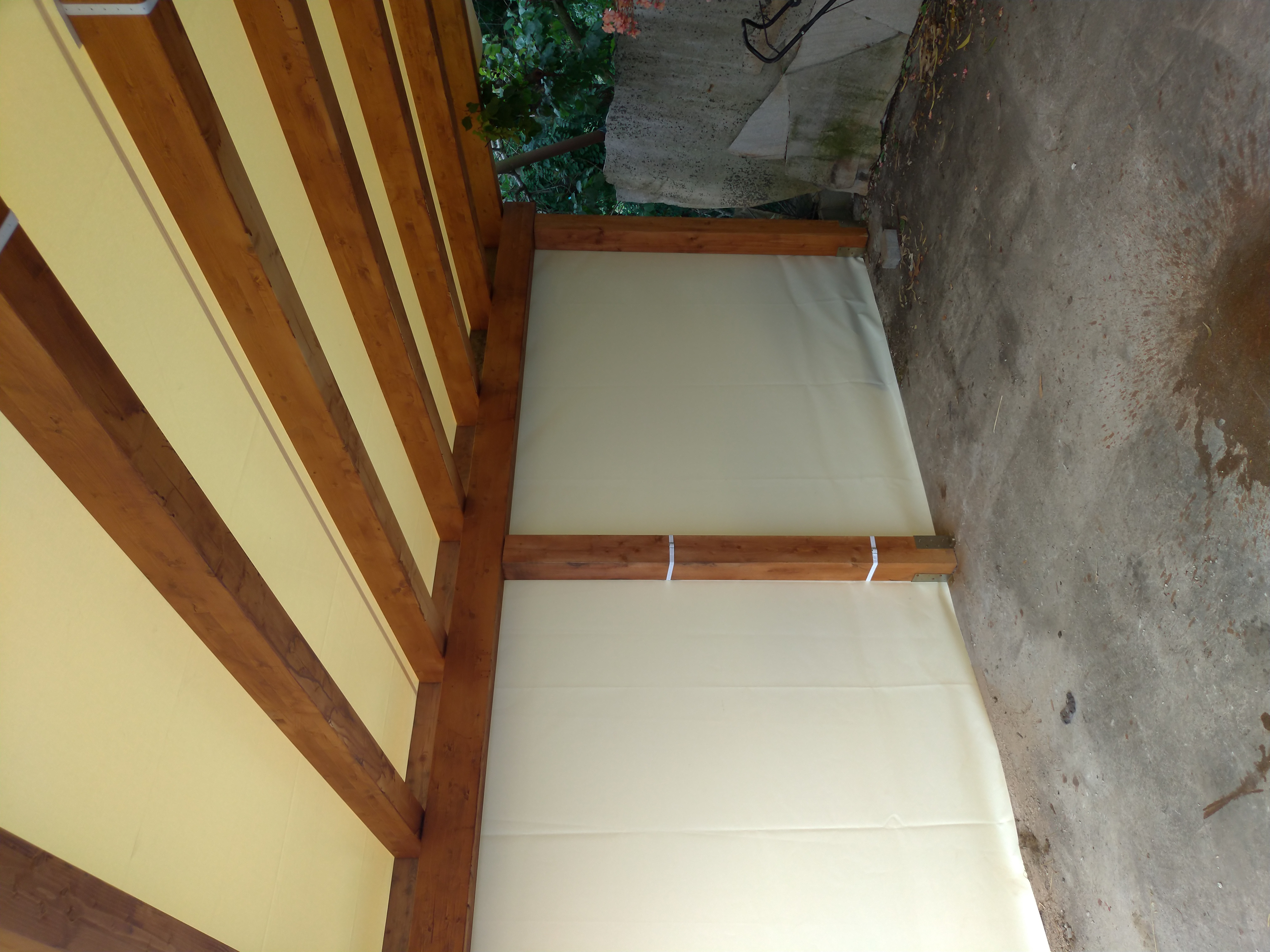 Copertura pompeiana + laterale